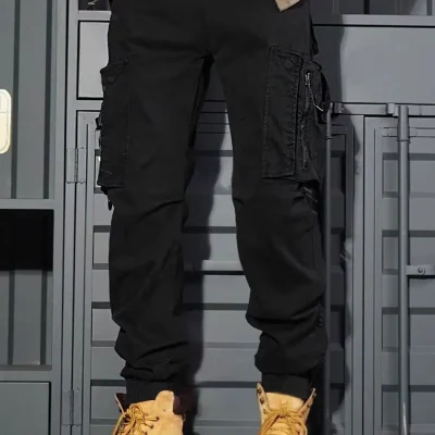 Cargo men loose casual trendy pants